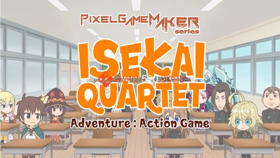 Pixel Game Maker Series ISEKAI QUARTET Adventure:Action/英文版/[NSP-XCI][原版+魔改9.2]_0