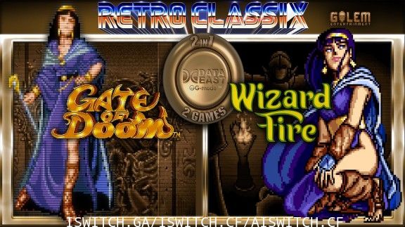 Retro Classix 2-in-1 Pack: Gate of Doom & Wizard Fire/英文版/[NSZ]_0